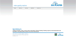 Desktop Screenshot of drplaster.com.au